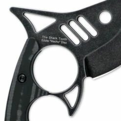 Kizer Shark Tooth Black Carbon Fiber (1043N2) -HOUSE OF KNIVES Sales 1043N2 Kizer Shark Tooth Black Carbon Fiber 212913 4 93858.1636749990