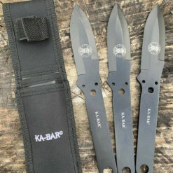 KA-BAR Throwing Knife Set 3Pc (1121) -HOUSE OF KNIVES Sales 1121 Ka Bar Throwing Knife Set 3Pc KB21002 3 16965.1619465366