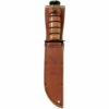 KA-BAR US Navy Leather Sheath Brown (1225S) 1 KA-BAR US Navy Leather Sheath Brown (1225S) -HOUSE OF KNIVES Sales 1225 Ka Bar USN Fighting Utility BK21013 2 97840.1619470894