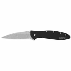 Kershaw Leek Black Stonewash (1660SWBLK)