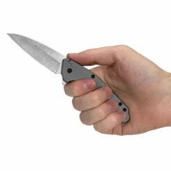Kershaw Dividend Gray Aluminum Stonewash (1812GRY) -HOUSE OF KNIVES Sales 1812GRY Kershaw Dividend Gray Aluminum LE0104 3 76347.1632860135
