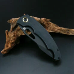 Artisan Cutlery Xcellerator Micarta Black (1860P-BMBK) -HOUSE OF KNIVES Sales 1860P BMBK Artisan Cutlery Xcellerator Micarta Black AC23001 4 52857.1684265250