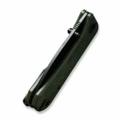 WE Knife Co Banter Green Micarta Black (2004J) -HOUSE OF KNIVES Sales 2004J WE Knife Co Banter Green Micarta WE220128 4 87445.1660075328