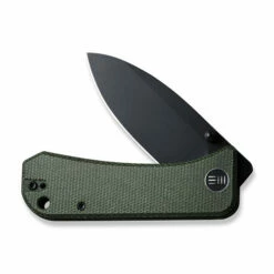 WE Knife Co Banter Green Micarta Black (2004J) -HOUSE OF KNIVES Sales 2004J WE Knife Co Banter Green Micarta WE220128 6 95454.1660075339