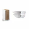Wusthof Classic White Designer Block 5 Slot Santoku Version (1090270501) -HOUSE OF KNIVES Sales 2090271201 48157.1655147330