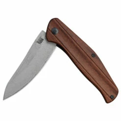 Black Tusk Bomber 2 Mkuruti Wood (2BOM45-WD) -HOUSE OF KNIVES Sales 2BOM45 WD Black Tusk Bomber 2 Wood 888632 3 41966.1669769677