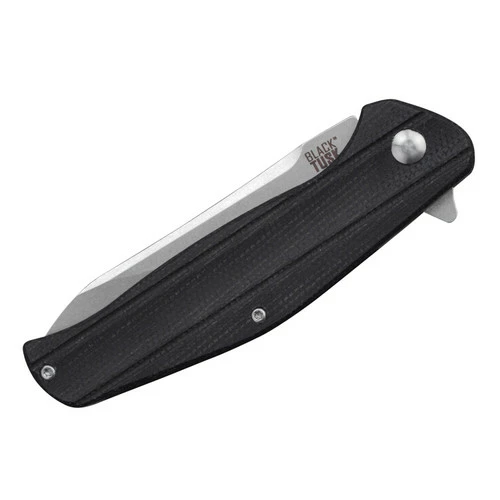 Black Tusk Bomber 2 Micarta Black (2BOM45M-BW) 5 Black Tusk Bomber 2 Micarta Black (2BOM45M-BW) - Image 3