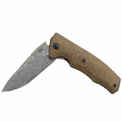 Black Tusk Mesa 2 Micarta Brown Damascus Clad (2MES413G-MI) -HOUSE OF KNIVES Sales 2MES413G MI Black Tusk Mesa 2 Vg10 Micarta Brown 888664 3 34334.1669923855