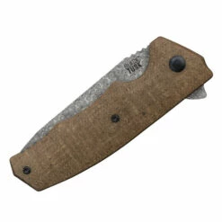 Black Tusk Mesa 2 Micarta Brown Damascus Clad (2MES413G-MI) -HOUSE OF KNIVES Sales 2MES413G MI Black Tusk Mesa 2 Vg10 Micarta Brown 888664 4 98202.1669923849