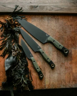 Benchmade Knife Set OD Green G10 DLC Coated 3Pc (4000BK-01) -HOUSE OF KNIVES Sales 400BK 01 Benchmade Knife Set G10 Green 149269 3 78574.1693515675