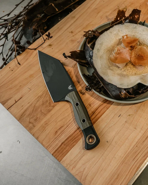 Benchmade Station Knife OD Green G10 DLC Coated (4010BK-01) 5 Benchmade Station Knife OD Green G10 DLC Coated (4010BK-01) - Image 3