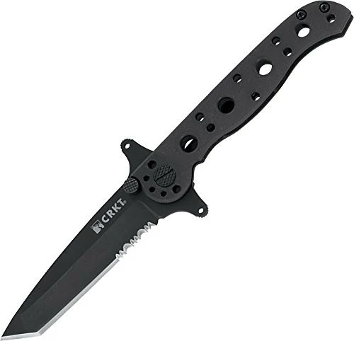 CRKT M16 Special Forces - Tanto - Partial Serration - Black Handle (M16-10KSF) 4 CRKT M16 Special Forces - Tanto - Partial Serration - Black Handle (M16-10KSF) - Image 2