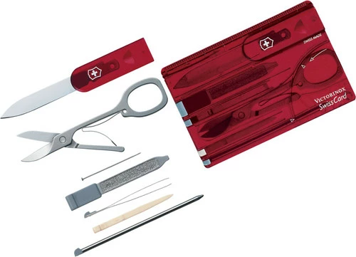 Victorinox Swiss Army SwissCard Ruby (0.7100.T-X3) 4 Victorinox Swiss Army SwissCard Ruby (0.7100.T-X3) - Image 2