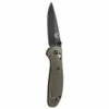 Benchmade Mini Griptilian 556 Olive Handle Black Blade (556BKOD-S30V)