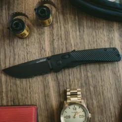 SOG Flash AT Blackout Serrated (11-18-02-41) -HOUSE OF KNIVES Sales 7 45850.1606763133