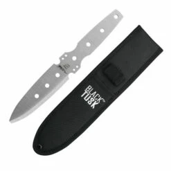 Black Tusk Chisel Throwing Knife 10" (8060-01) -HOUSE OF KNIVES Sales 8060 01 Black Tusk Chisel Throwing Knife 10 888657 4 63354.1673645263