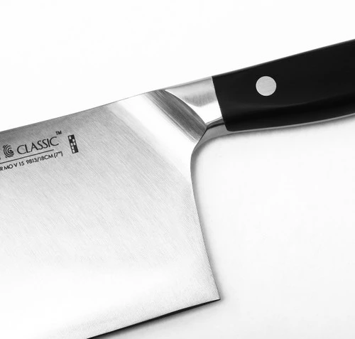 Fusion Classic 7" Meat & Vegetable Cleaver (9813-18) 4 Fusion Classic 7" Meat & Vegetable Cleaver (9813-18) - Image 2
