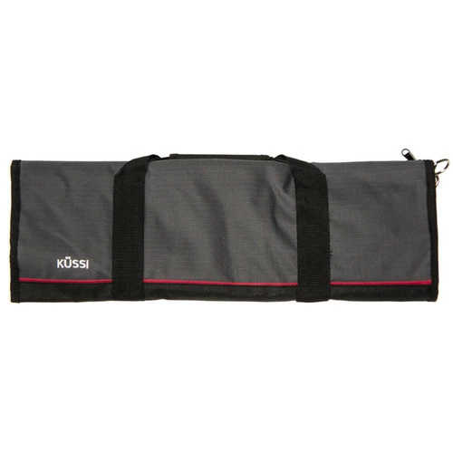 Kussi Knife Roll 12 Slot - Grey/Black (99-610SGB) 3 Kussi Knife Roll 12 Slot - Grey/Black (99-610SGB)