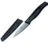 Kussi 3" Paring Knife With Sheath Black (8000BK) -HOUSE OF KNIVES Sales 99912 WithSheath 53785.1609277480