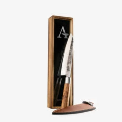 Anvil Forged Olive Chef's Knife 8" (ANCHKN01)