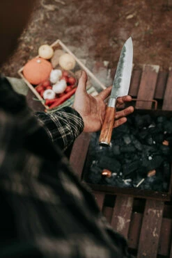 Anvil Forged Olive Chef's Knife 8" (ANCHKN01) -HOUSE OF KNIVES Sales ANCHKN01 Anvil Forged Chef VL21010 5 23042.1679081189