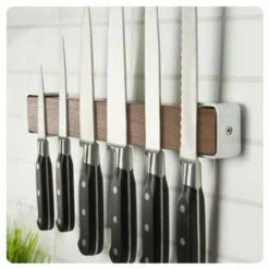 Bisbell Walnut Wood 14" Magnetic Knife Bar (BMKR03-SPW) 7 Bisbell Walnut Wood 14" Magnetic Knife Bar (BMKR03-SPW) -HOUSE OF KNIVES Sales BMKR03 SPW 1 86951.1568151197