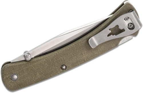 Buck 110 Slim Pro OD Green Micarta (0110ODS4-12105) 4 Buck 110 Slim Pro OD Green Micarta (0110ODS4-12105) - Image 2