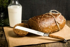 Laguiole Style De Vie Luxury 8" Bread Knife Olive Wood (BroodOlijfLag) -HOUSE OF KNIVES Sales BroodOlijfLag Laguoile Luxury Bread Knife Olive Wood VL21007 3 73150.1631916253
