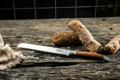 Laguiole Style De Vie Luxury 8" Bread Knife Olive Wood (BroodOlijfLag) -HOUSE OF KNIVES Sales BroodOlijfLag Laguoile Luxury Bread Knife Olive Wood VL21007 4 32722.1631916319