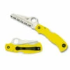 Spyderco Saver Salt Yellow (C118SYL) 2 Spyderco Saver Salt Yellow (C118SYL) -HOUSE OF KNIVES Sales C118SYL Spyderco Saver Salt Serrated SP21164 1 81056.1642539019