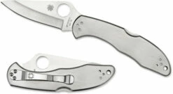 Spyderco Delica 4 Stainless Plain Edge (C11P)