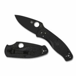 Spyderco Persistence Lightweight Partially Serrated Black (C136PSBBK)