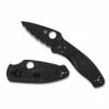Spyderco Persistence Lightweight Black Serrated (C136SBBK)