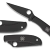 Spyderco HoneyBee Black Stainless Steel (C137BKP) -HOUSE OF KNIVES Sales C137BKP Both 19582.1604353462