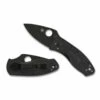 Spyderco Ambitious Lightweight Serrated Black (C148SBBK) -HOUSE OF KNIVES Sales C148PBBK Spyderco Ambitious Lightweigt Black SP22026 1 71896.1664294638