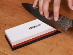 EdgeLogix Ceramic Whetstone 7" Two-Sided Knife Sharpener 1000/3000 Grit W/Silicone Base (C18060) -HOUSE OF KNIVES Sales C18060 Edgelogix Whetstone 7in 1000 3000 280028 5 34686.1563559240