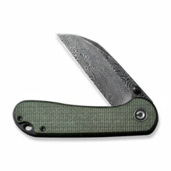 CIVIVI Elementum Wharncliffe Micarta Green (C18062AF-DS1) -HOUSE OF KNIVES Sales C18062AF DS1 CIVIVI Elementum Wharncliffe Micarta Damascus WE230117 3 10780.1689288266