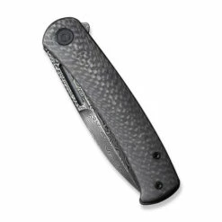 CIVIVI Caetus Twill Carbon Fiber Black Damascus Clad (C21025C-DS1) -HOUSE OF KNIVES Sales C21025C DS1 CIVIVI Caetus Twill CF Black WE230124 4 20621.1689291404