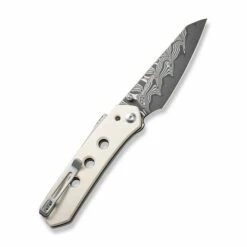 CIVIVI Vision FG G10 Ivory Damascus Clad (C22036-DS1) -HOUSE OF KNIVES Sales C22036 DS1 CIVIVI Vision FG G10 Ivory Damascus WE230099 2 15707.1686953003
