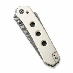 CIVIVI Vision FG G10 Ivory Damascus Clad (C22036-DS1) -HOUSE OF KNIVES Sales C22036 DS1 CIVIVI Vision FG G10 Ivory Damascus WE230099 4 92242.1686953009