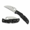 Spyderco Endela Wharncliffe Serrated (C243FSWCBK) 2 Spyderco Endela Wharncliffe Serrated (C243FSWCBK) -HOUSE OF KNIVES Sales C243FSWCBK Spyderco Endela Wharncliffe Serrated 979940 1 60734.1643230200
