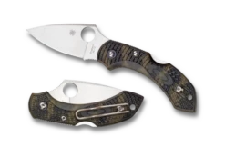Spyderco Dragonfly 2 Green FRN Zome (C28ZFPGR2)
