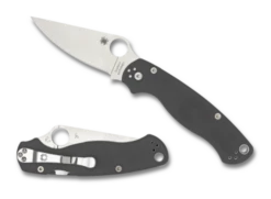 Spyderco Para Military 2 Gray G10 Maxamet (C81GPDGY2)