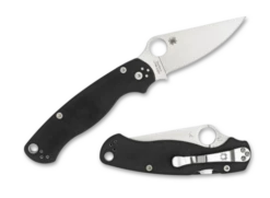 Spyderco Para Military 2 Left Handed Black G10 (C81GPLE2)