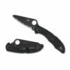 Spyderco Salt 2 FRN Black Blade (C88SBBK2) 1 Spyderco Salt 2 FRN Black Blade (C88SBBK2) -HOUSE OF KNIVES Sales C88SBBK2 Spyderco Salt 2 FRN Black Serrated SP21056 1 90454.1637873163