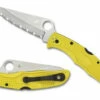 Spyderco Pacific Salt 2 Yellow FRN Serrated (C91SYL2) 1 Spyderco Pacific Salt 2 Yellow FRN Serrated (C91SYL2) -HOUSE OF KNIVES Sales C91SYL2 Both 22076.1610056972