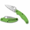Spyderco UK Penknife Salt Green Serrated (C94SGR) 2 Spyderco UK Penknife Salt Green Serrated (C94SGR) -HOUSE OF KNIVES Sales C94SGR Spyderco UK Penknife Salt Green Serrated SP22008 1 52139.1654549708