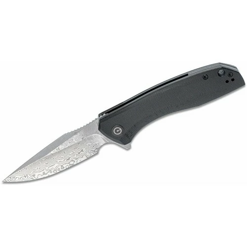 CIVIVI Baklash Black G10 Damascus Clad Blade (C801DS) 3 CIVIVI Baklash Black G10 Damascus Clad Blade (C801DS)