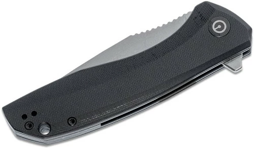 CIVIVI Baklash Black G10 Damascus Clad Blade (C801DS) 4 CIVIVI Baklash Black G10 Damascus Clad Blade (C801DS) - Image 2