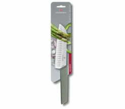 Victorinox Swiss Modern Santoku 7" Olive-Green (6.9056.17K6B) -HOUSE OF KNIVES Sales CUT 6 9056 17K6B P1 32815.1606179366